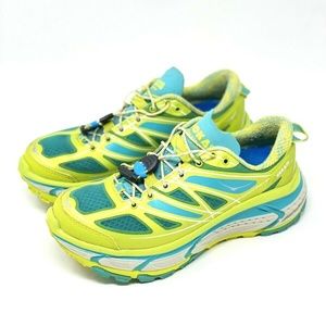Womens Hoka One One Mafate Speed Size 6 Green Neon